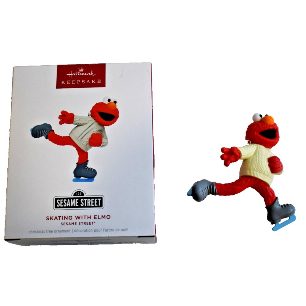 Hallmark Keepsake 2025 Skating With Elmo Sesame Street